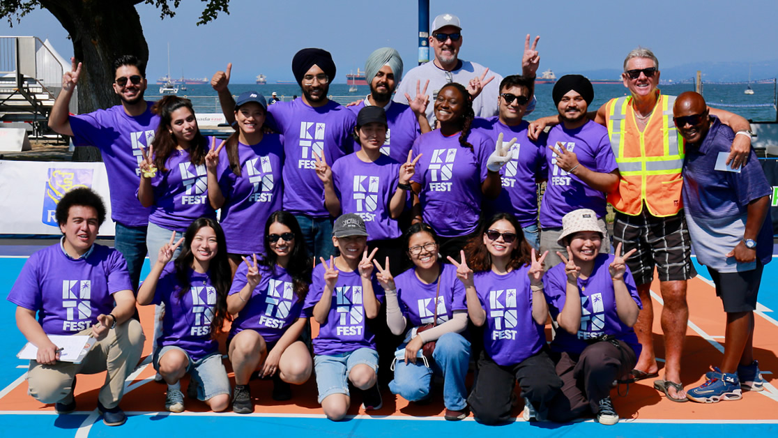 KitsFest volunteers group photo
